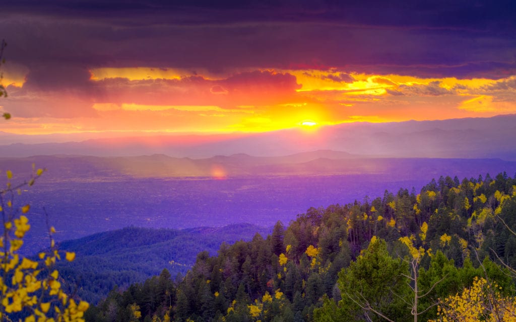 Image of the mountains in New Mexico for partner for primary care